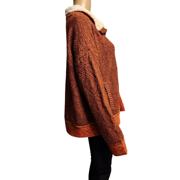 APRES Zip-up Cardigan Sweater Or Jacket L - Picture 4 of 13